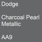 Preview: Dodge, Charcoal Pearl Metallic, AA9.